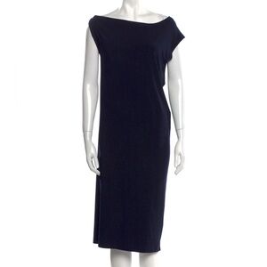 Norma Kamali Navy Midi Dress
Excellent condition